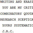 Writing Coastlines Letters || J. R. Carpenter